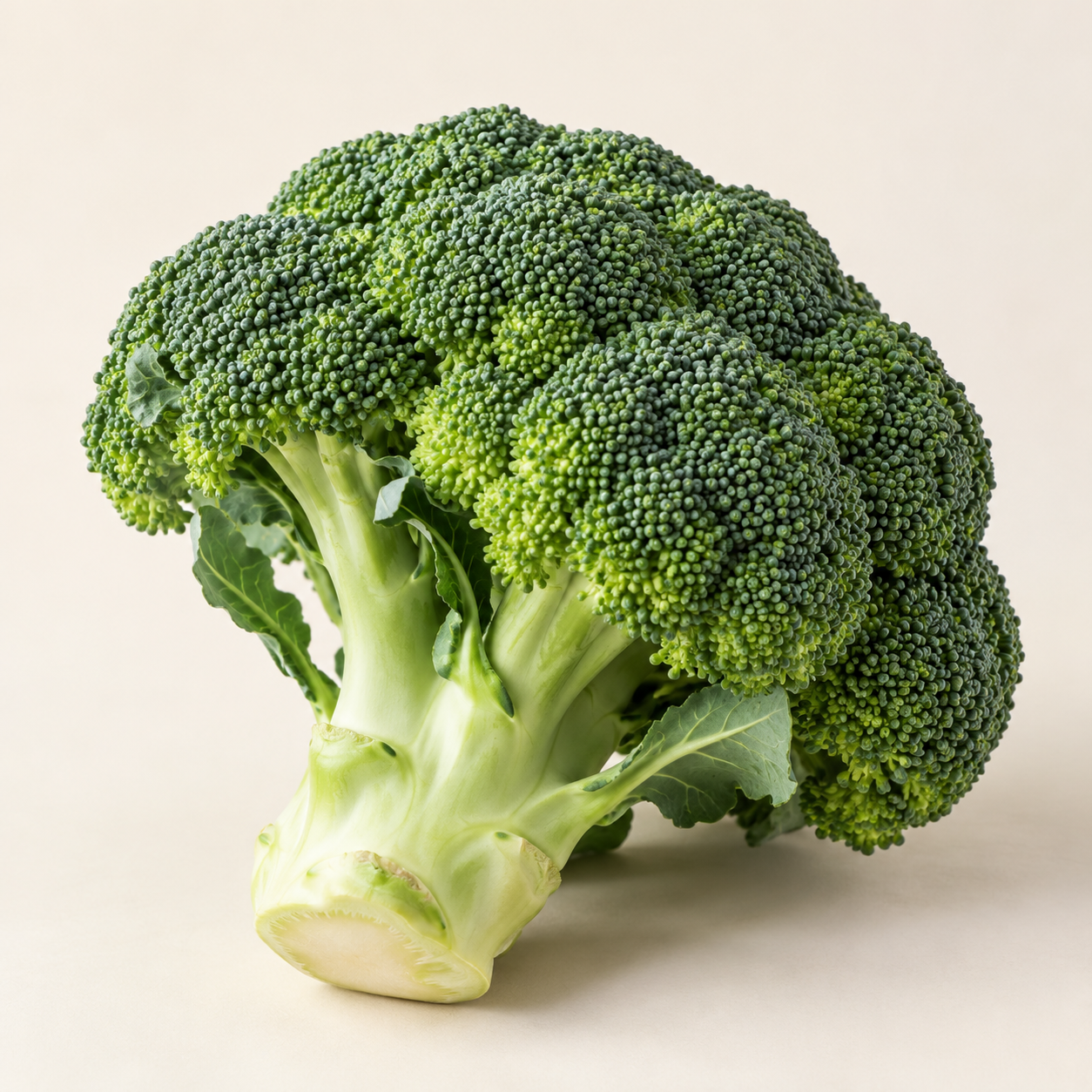 Illustrative broccoli head